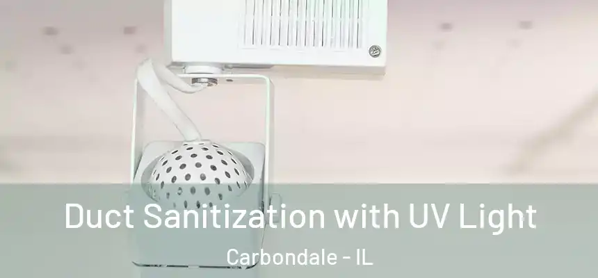 Duct Sanitization with UV Light Carbondale - IL